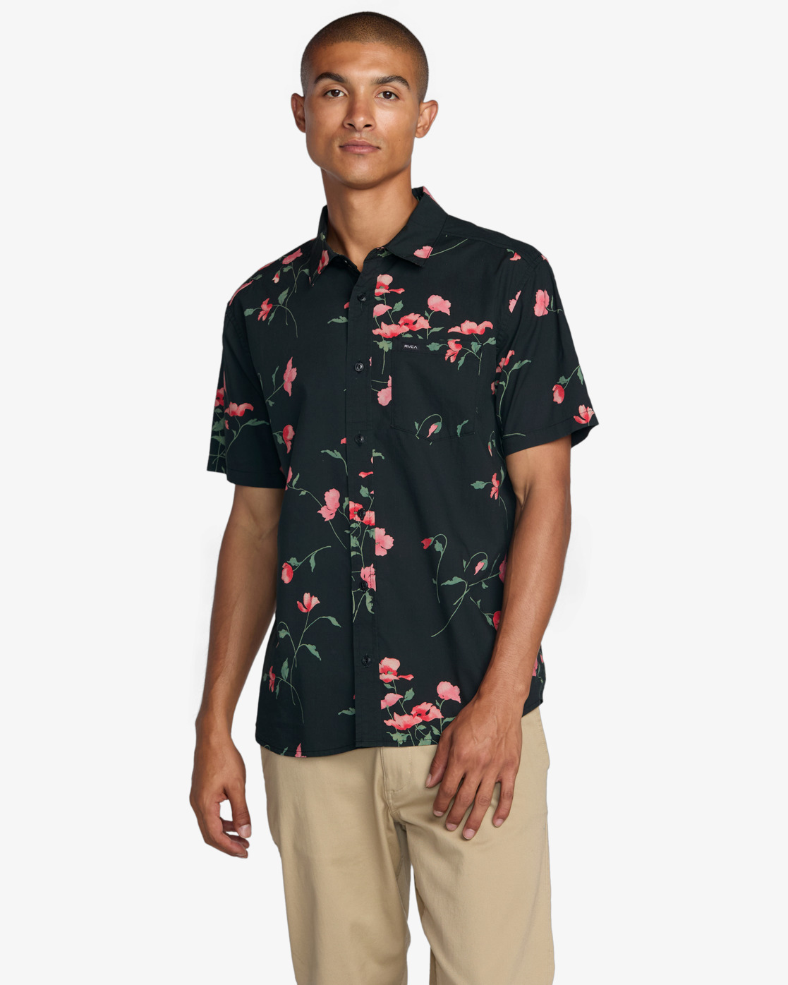 CAMISA MASCULINO RVCA BOTANICAL WVTP – foto 1